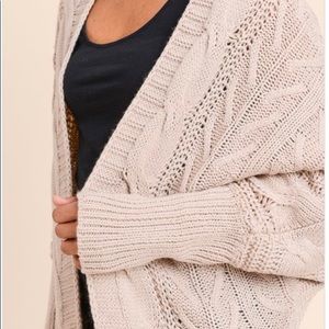 Blush cardigan